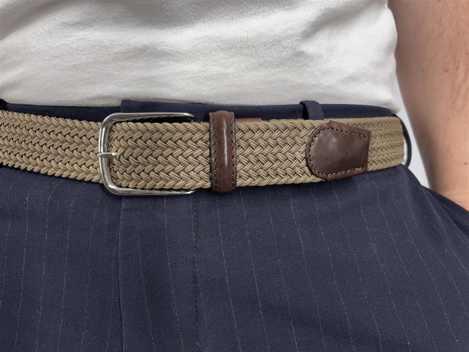 Sand Ribbon belt Sand