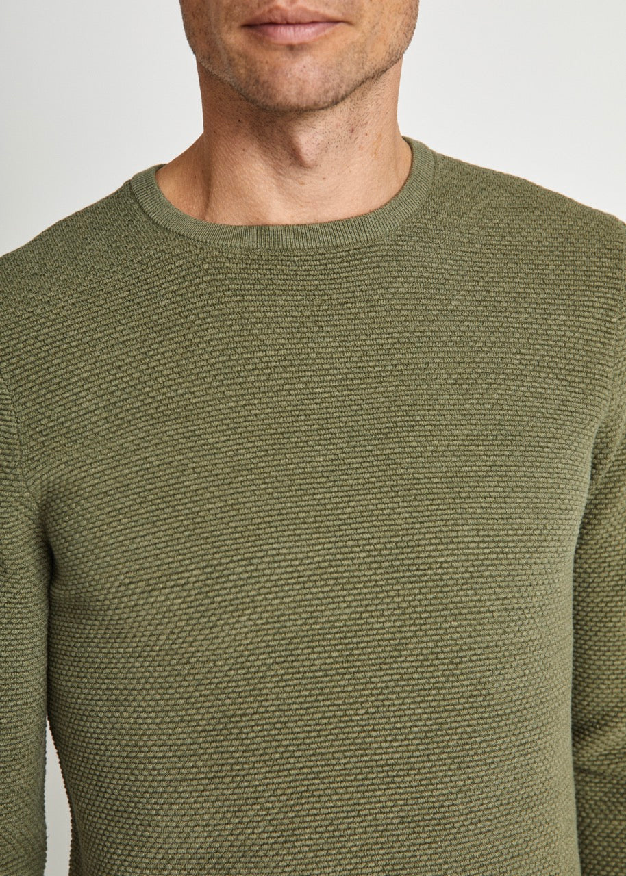 BS Moritz Regular Fit Knitwear Army