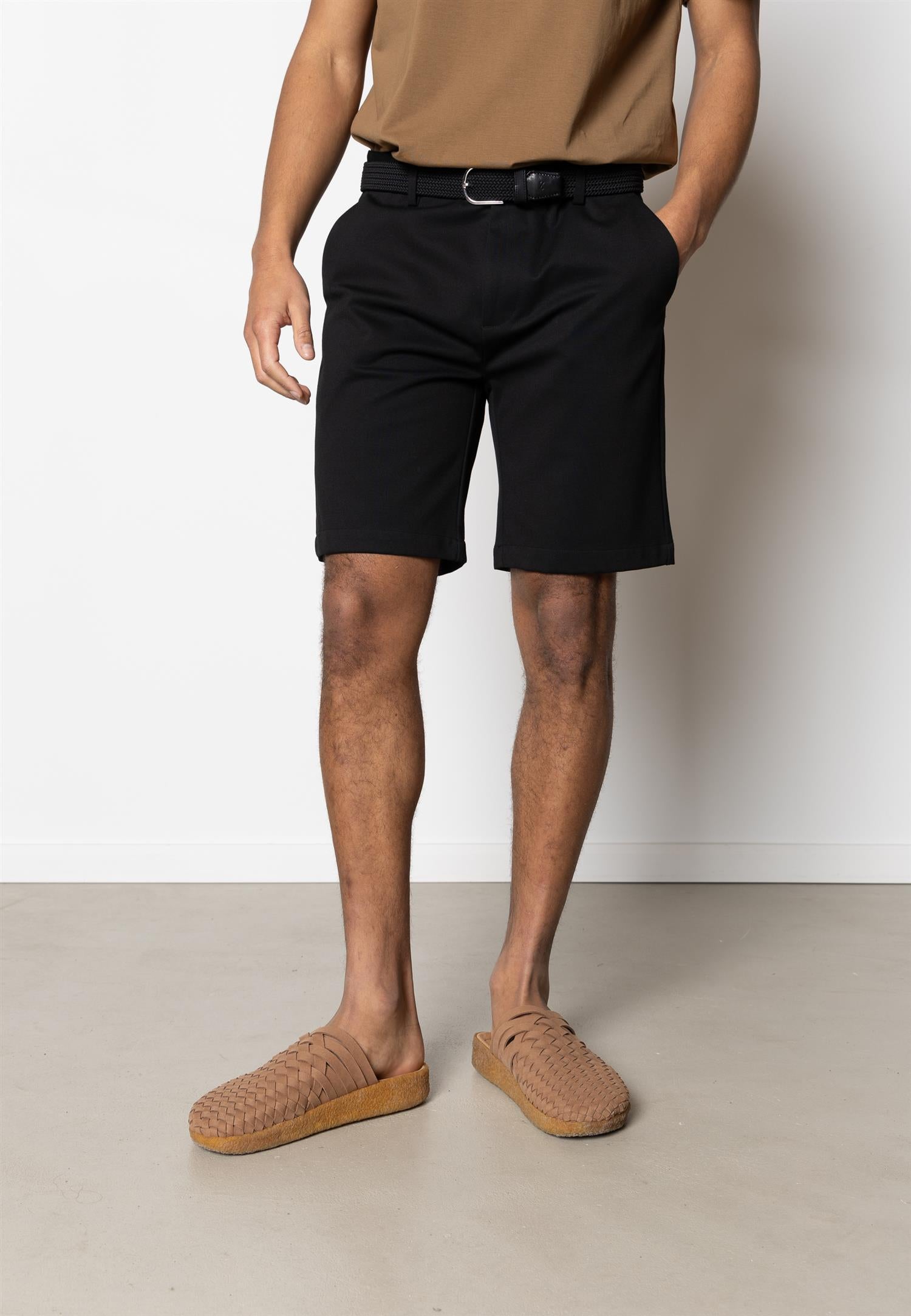 Milano Brendon Jersey Shorts Black