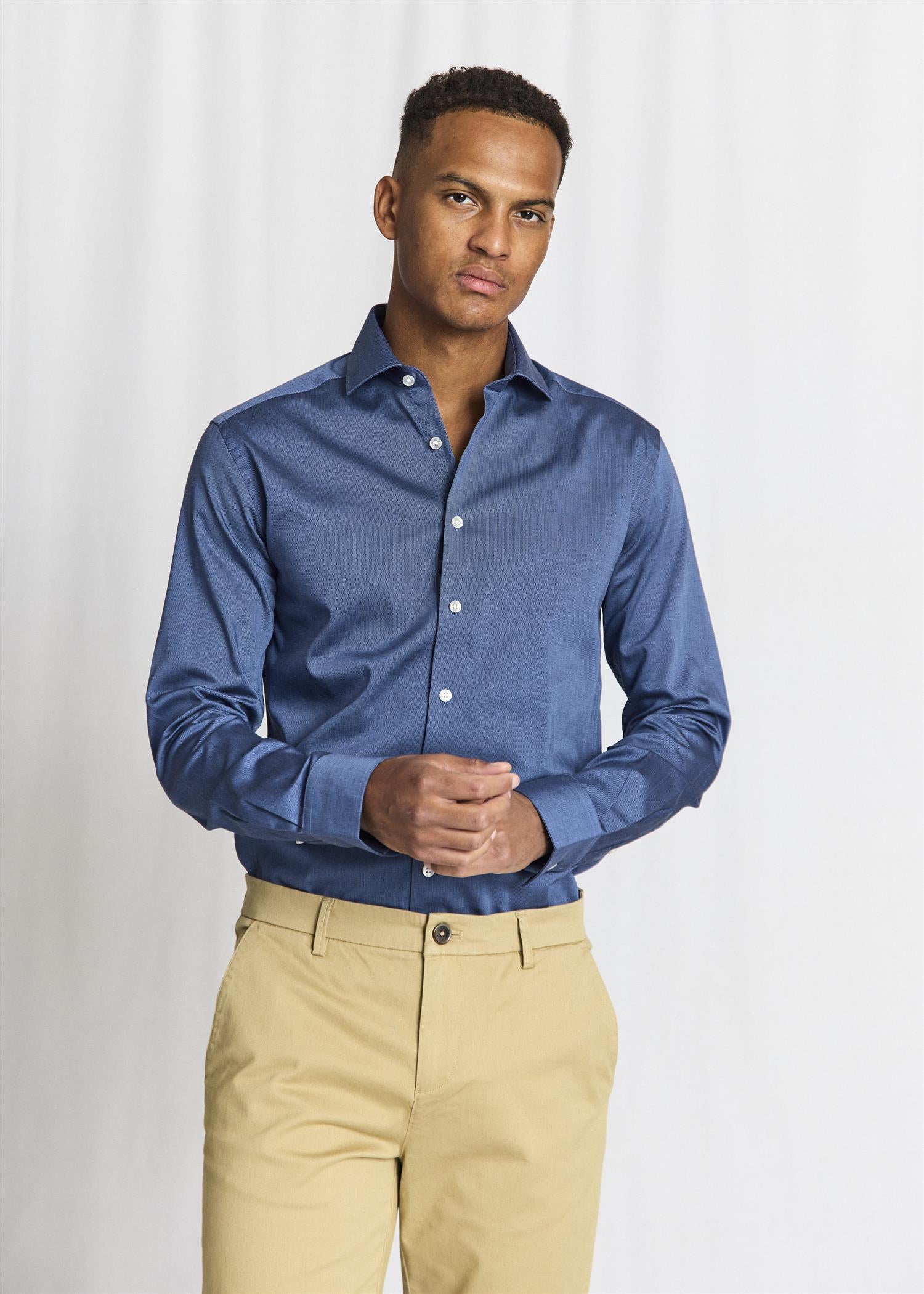 BS Viran modern fit Dark Blue