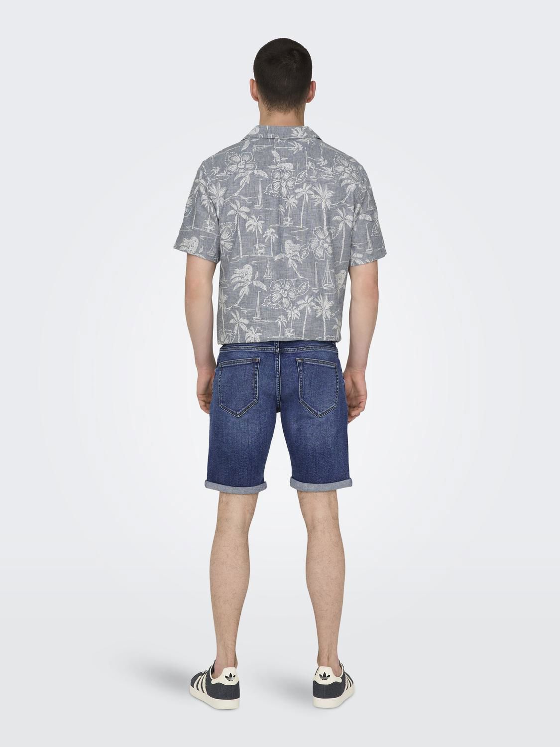 Onsply Dbd 8773 Tai Dnm Shorts Noos Dark Blue Denim