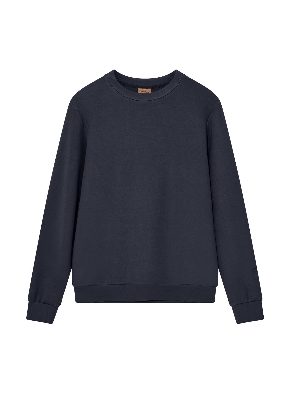 Abel Crew Neck Sweat Indigo Blue