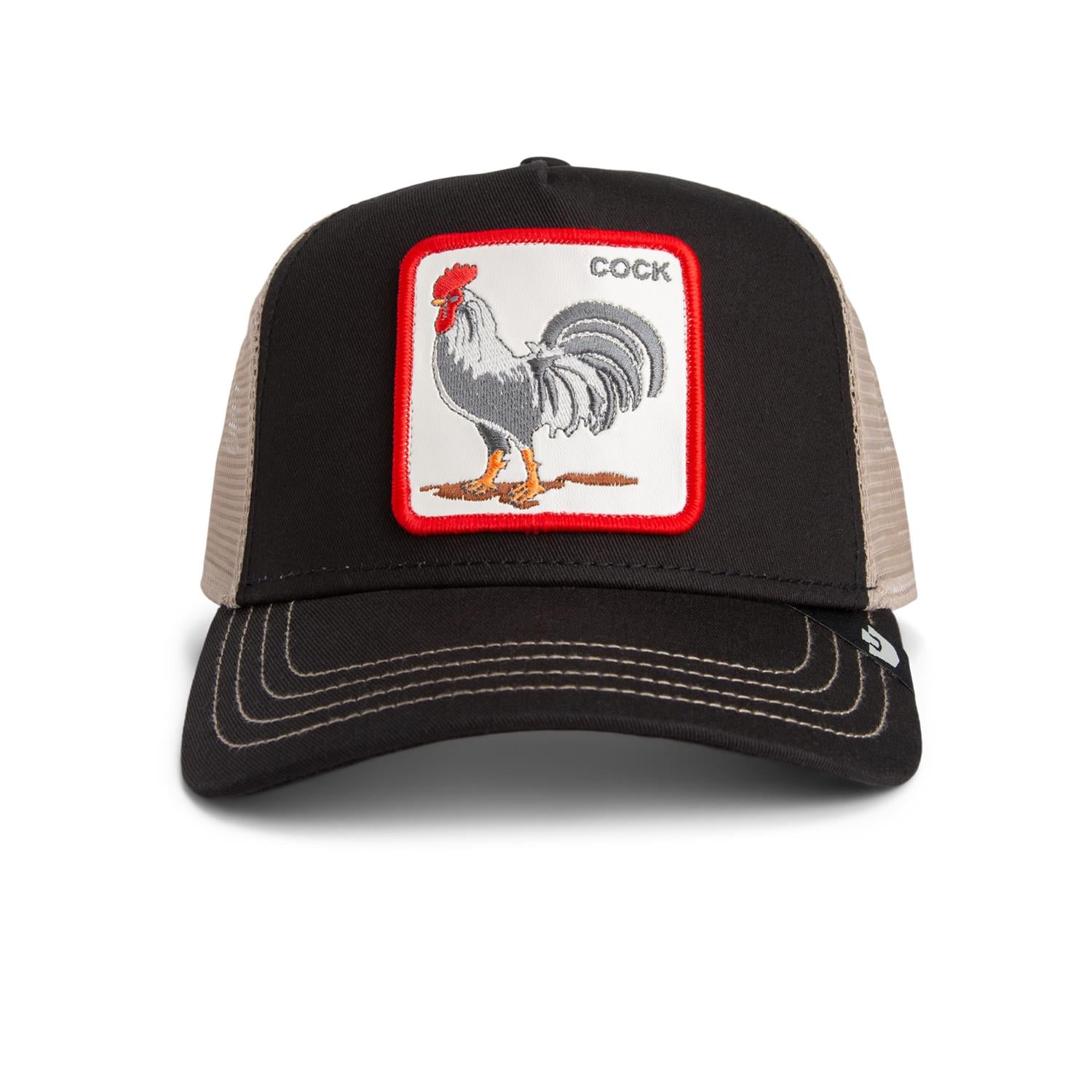 Rooster Trucker Black