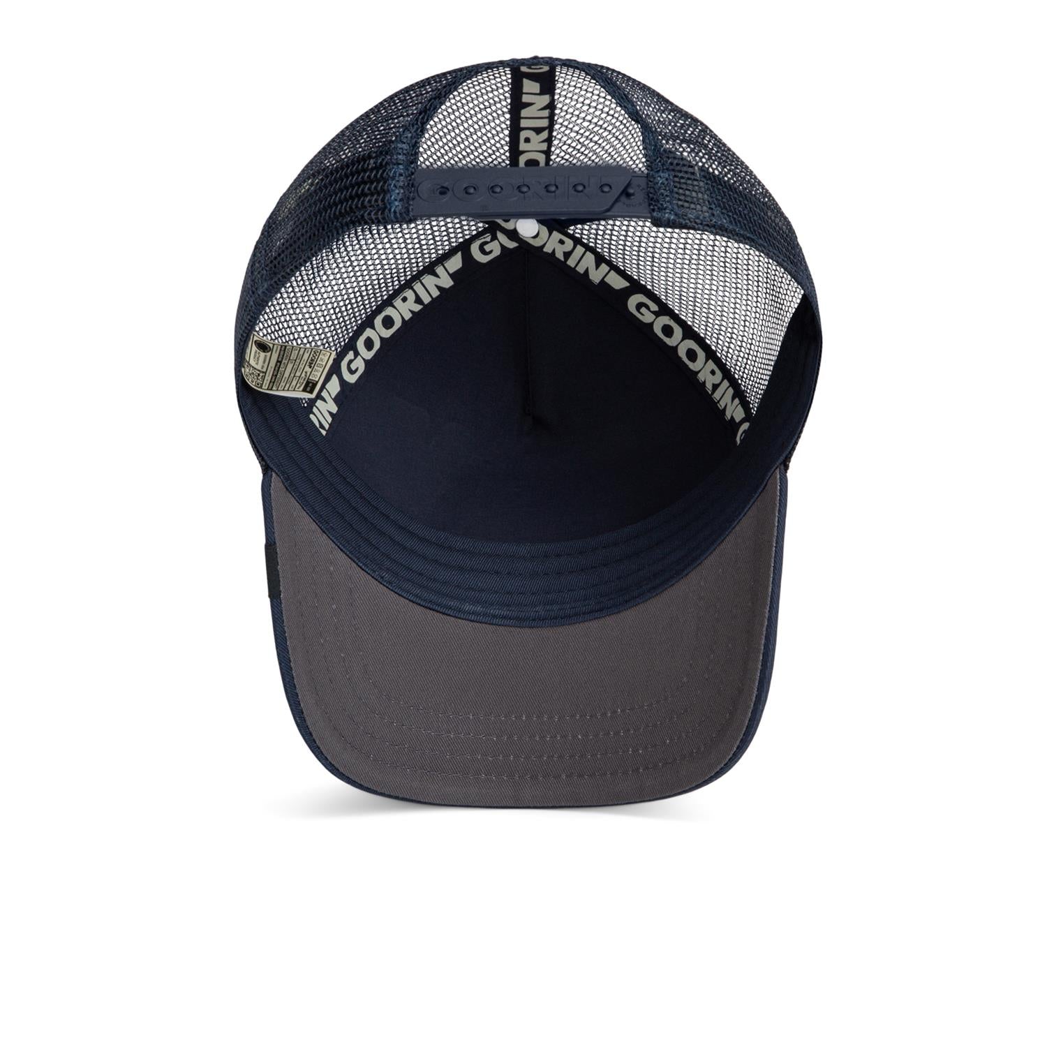 Lone Wolf Trucker-Edge-Navy Navy