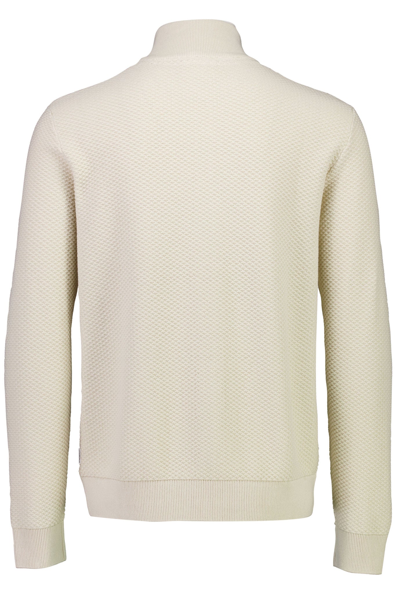 Structure zip cardigan Stone