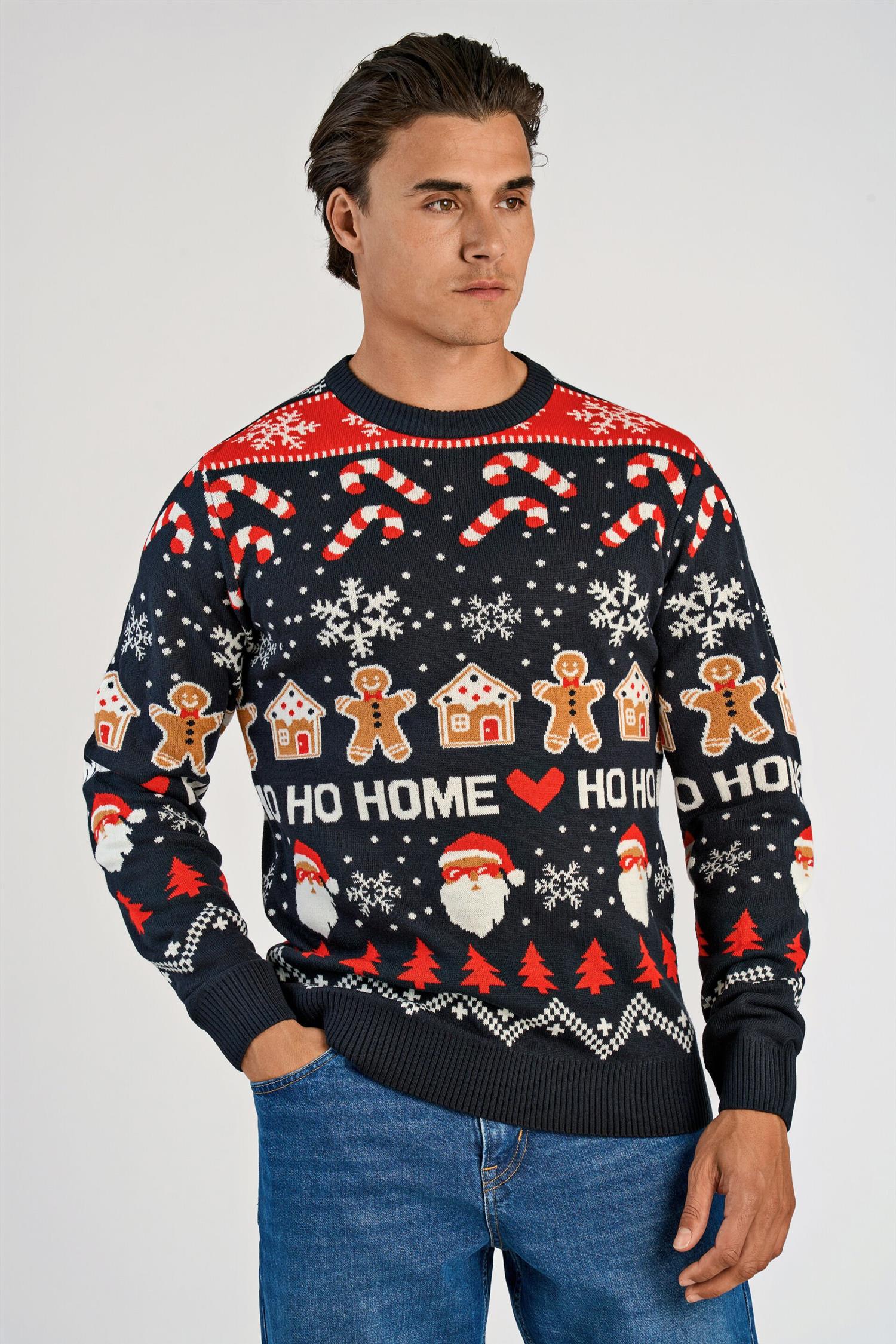 Santa sweater Navy
