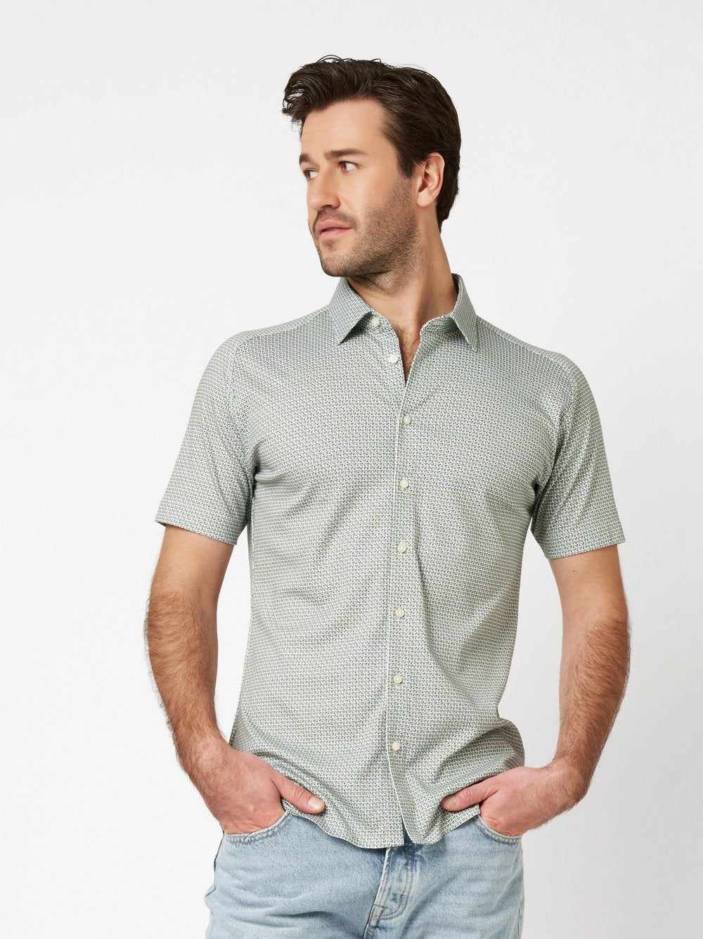 Casual kent 1/2 Light Green