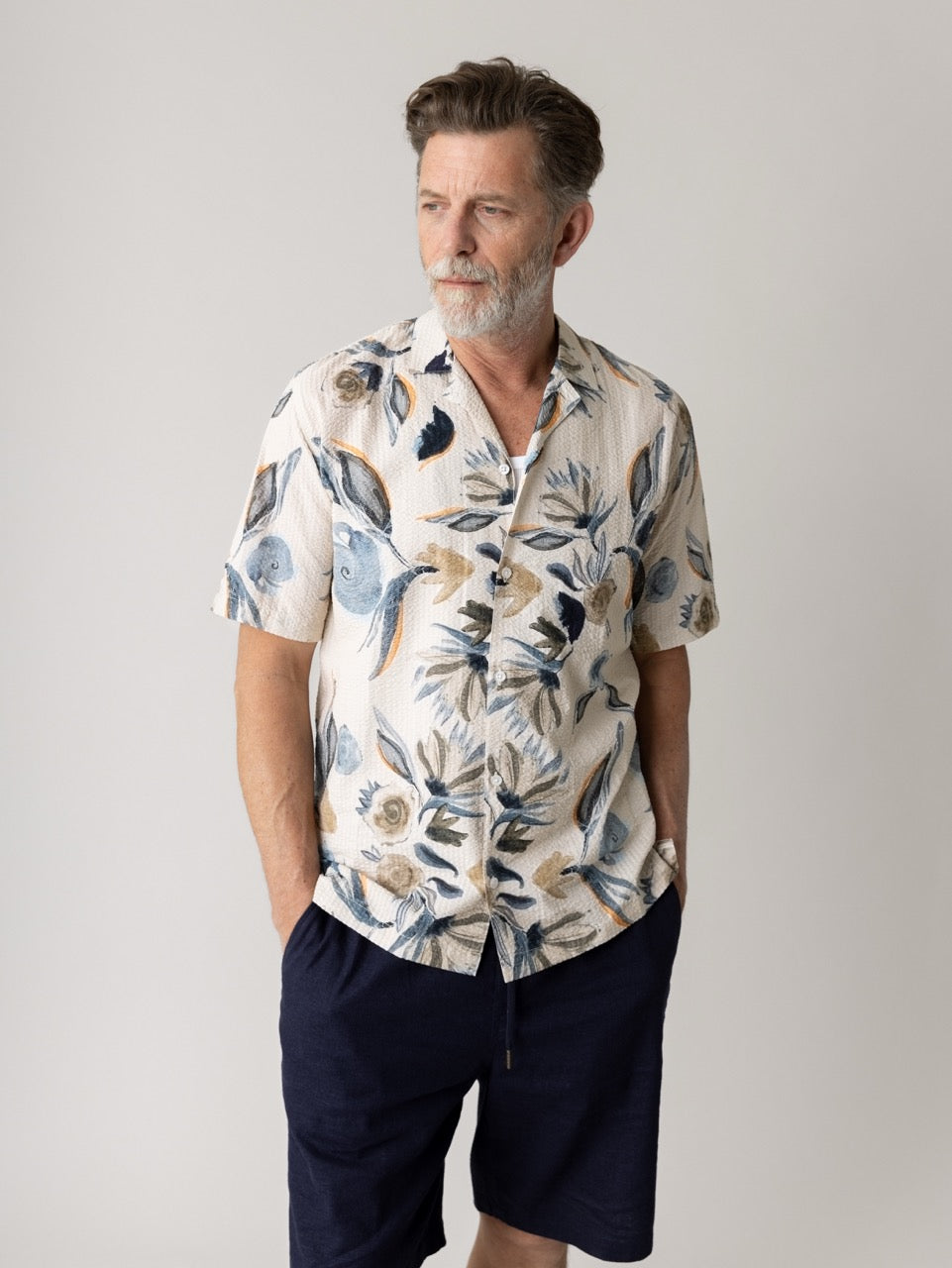 Mmgjoel Haiku Seer Ss-shirt Ecru