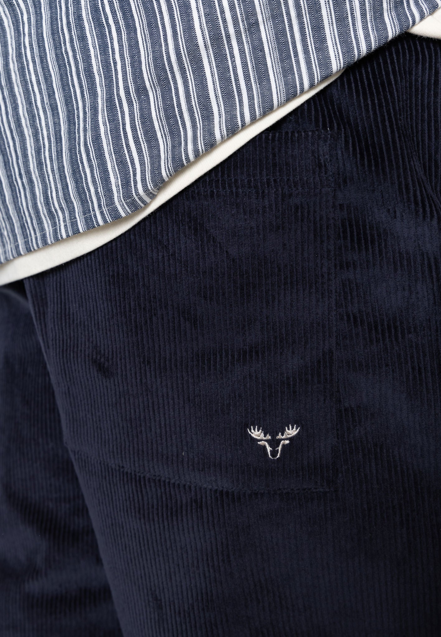 Fox Corduroy Shorts Navy