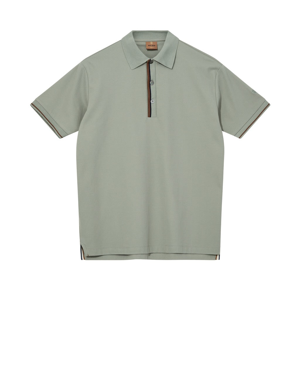 MMGHarvey Polo Ss Tee Menthol Green