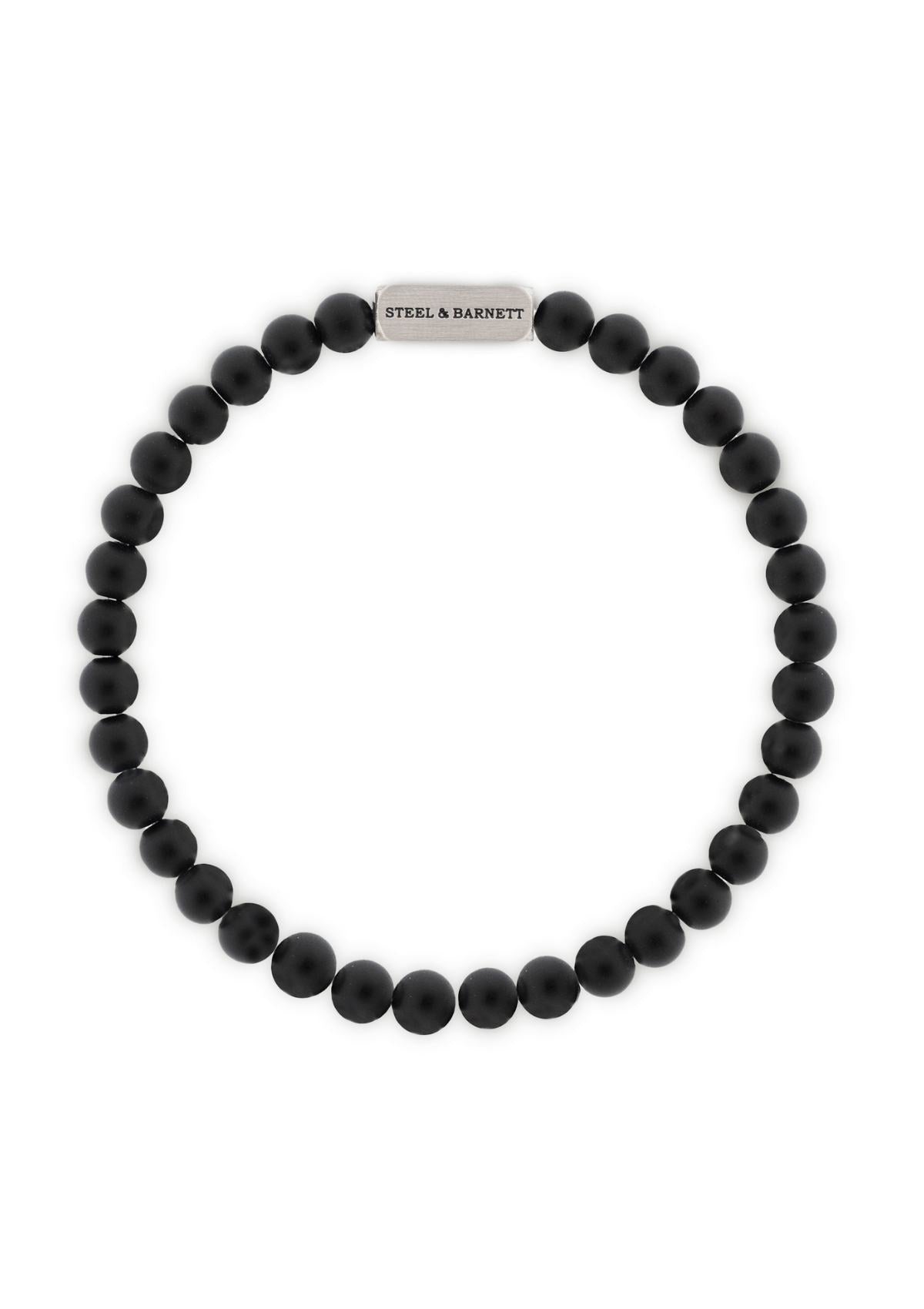 Stones Bracelet Natural Ned Matt Black