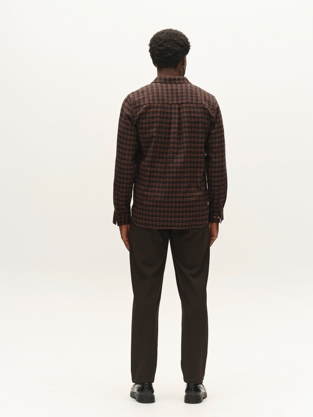 Gabsven Reg Tx2 Lsshirt Brown Slate