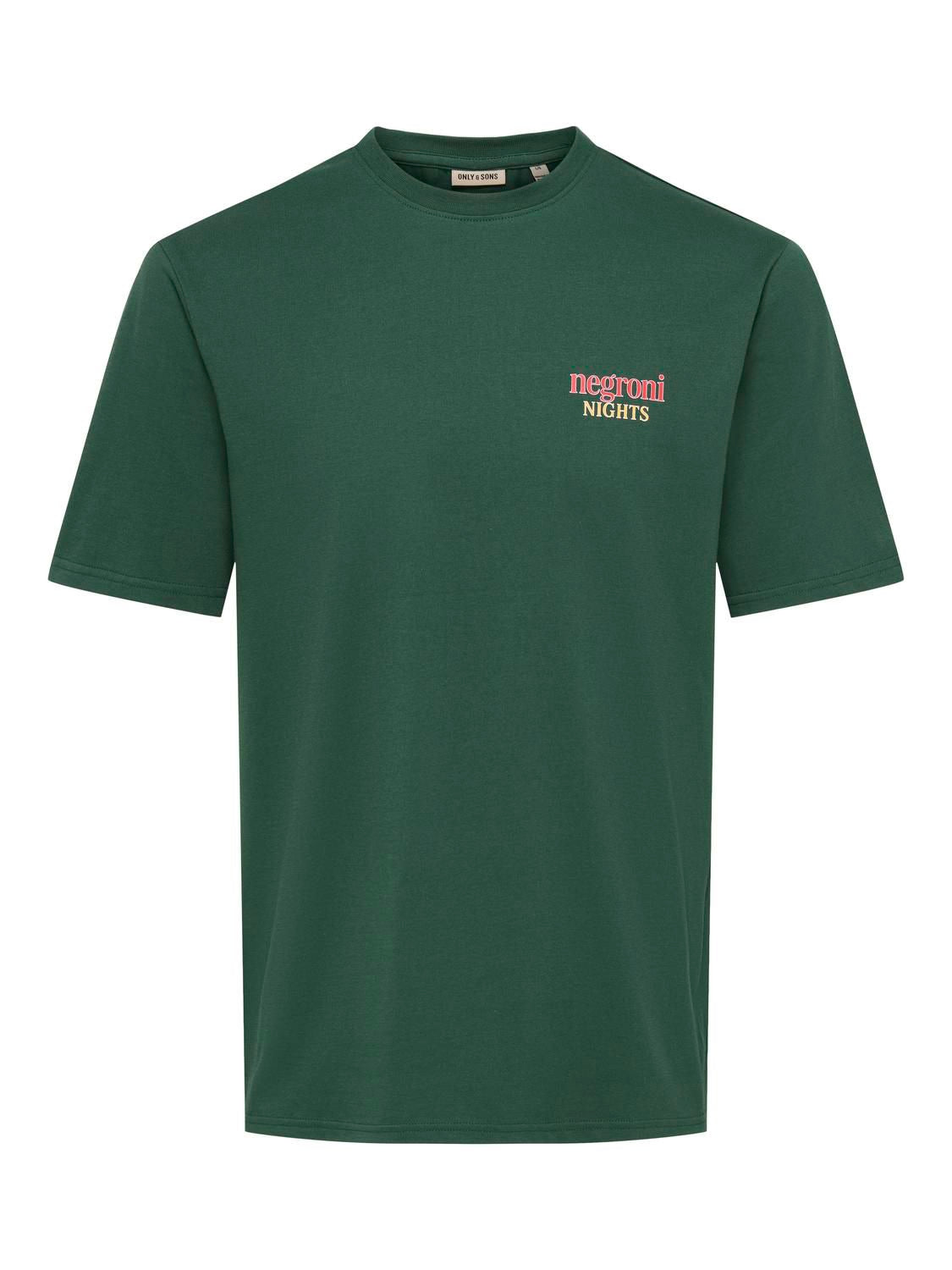 Onsfred Negroni Nights Ss Tee Pineneedle Negroni