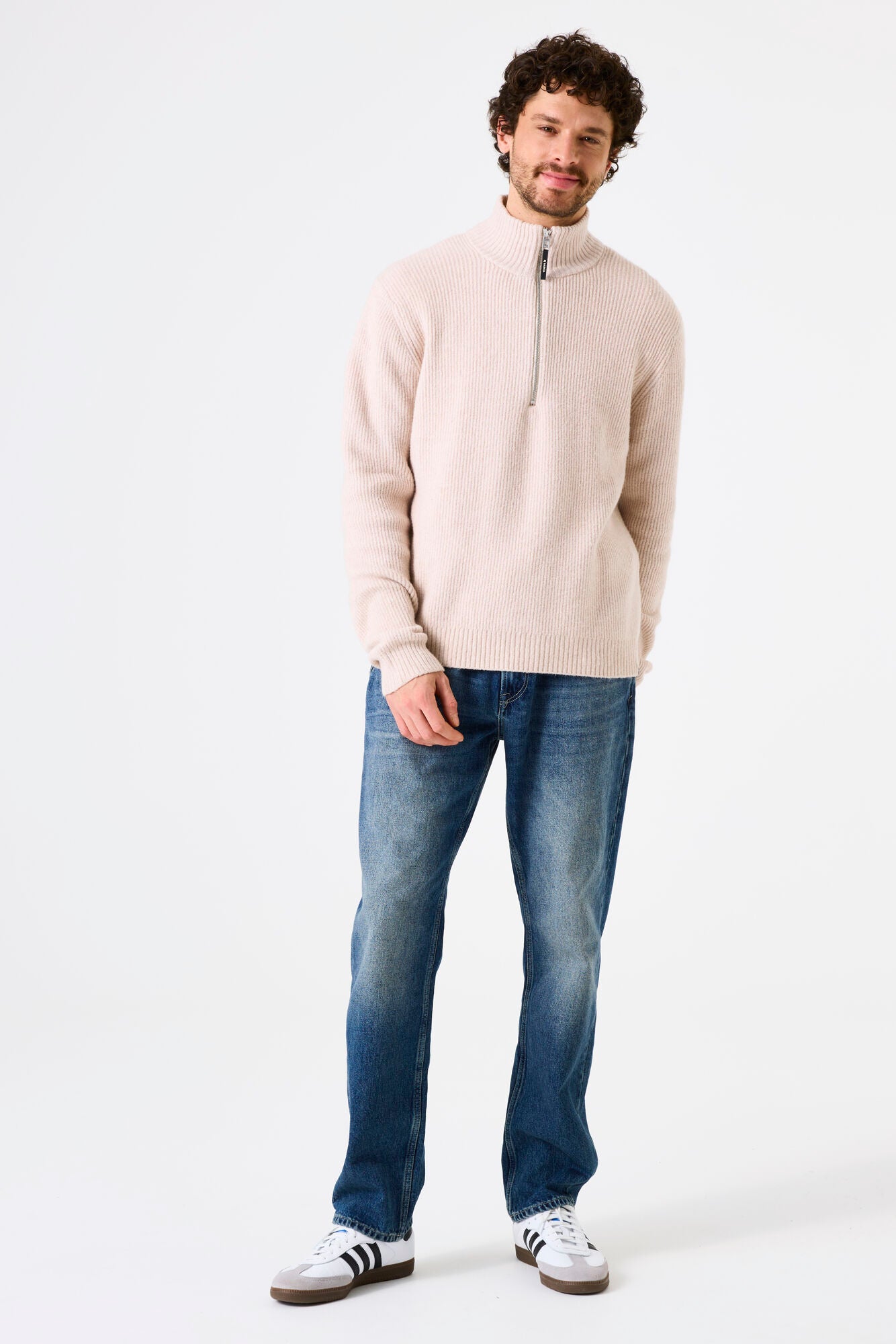 J51046 men´s pullover Moonbeam
