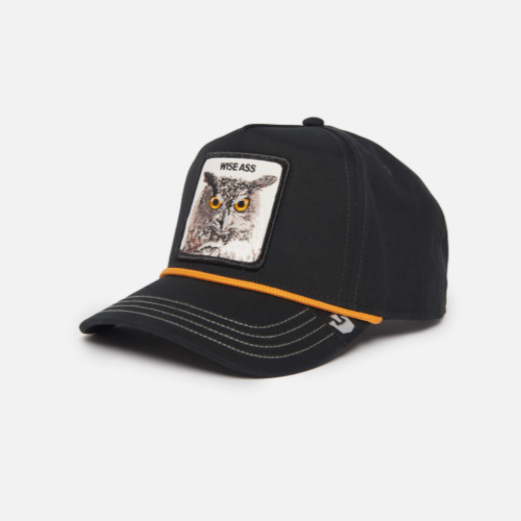 Wise Owl 100-Twill Black