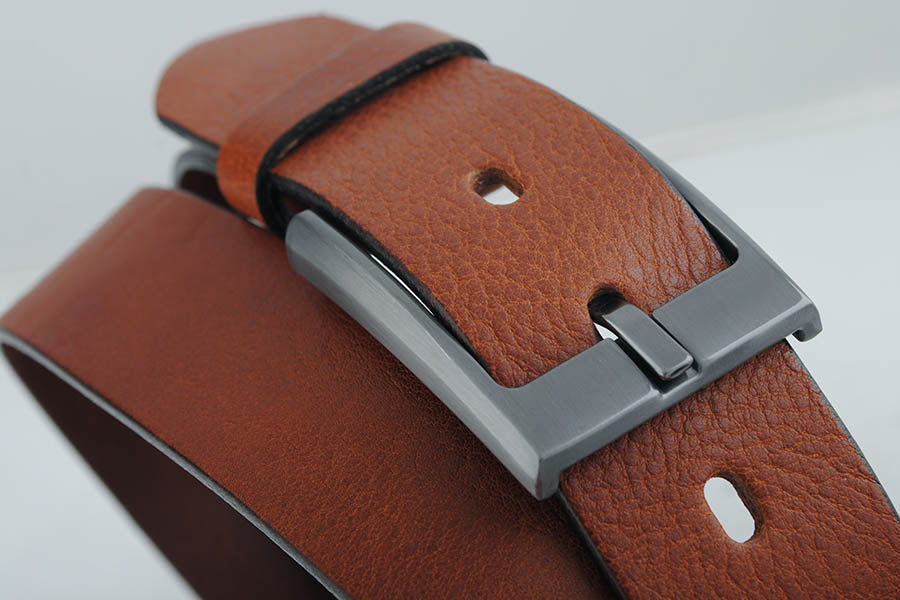 Leather belt Brown