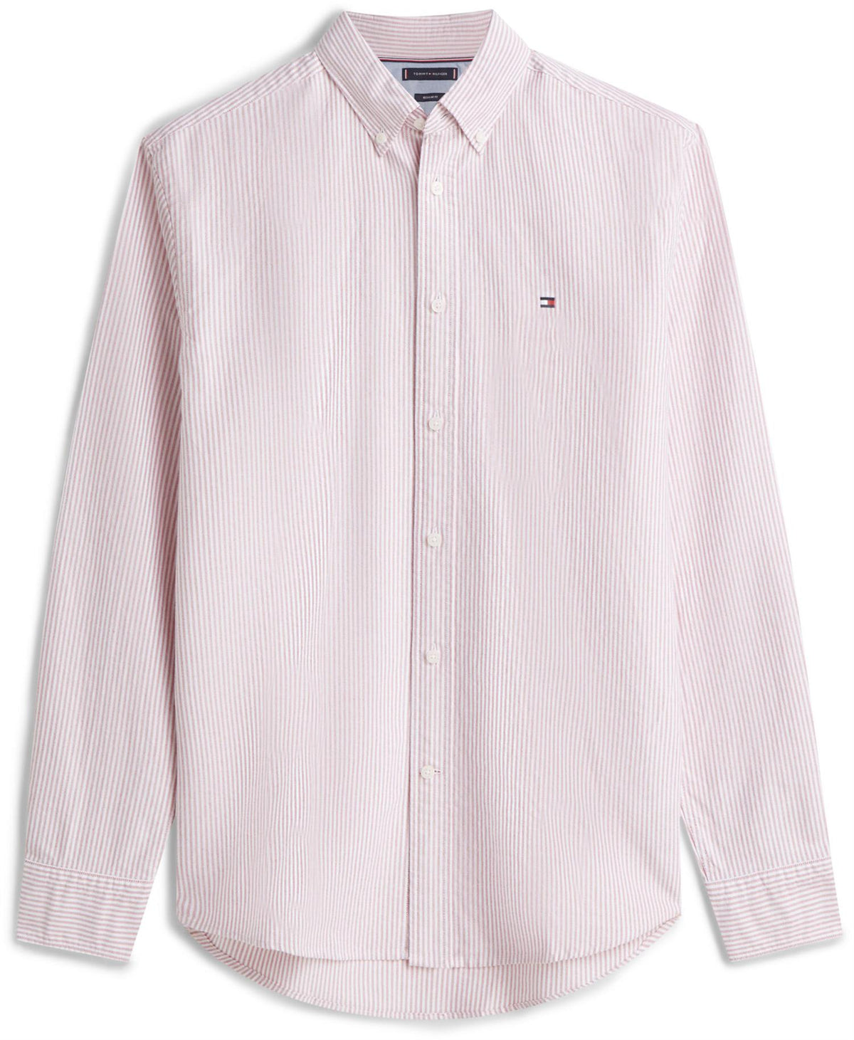 Heritage Oxford Stripe Rf Shirt Medium Red / Stripe
