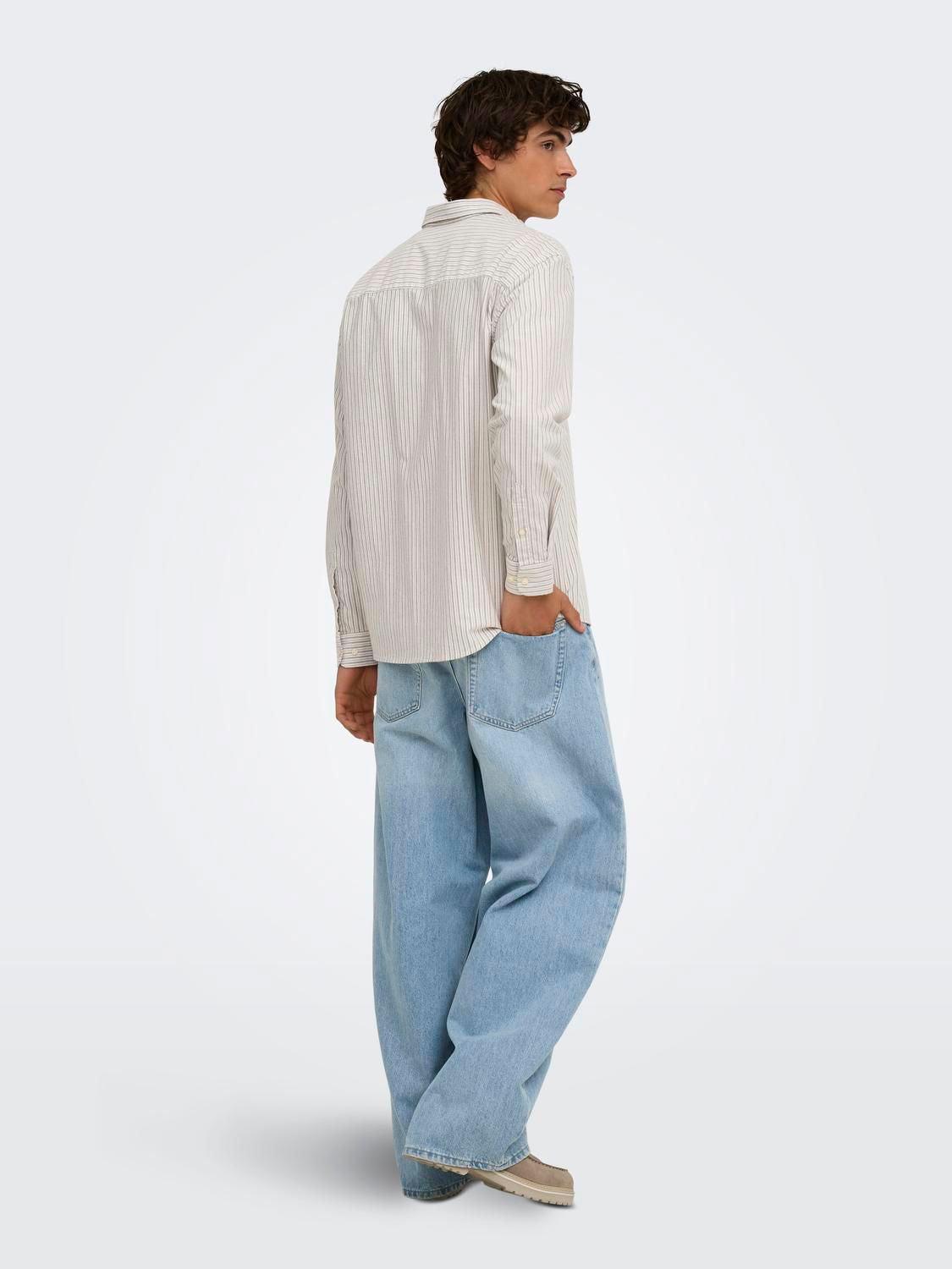 Onsoxford Ls Shirt Frml Noos Walnut .