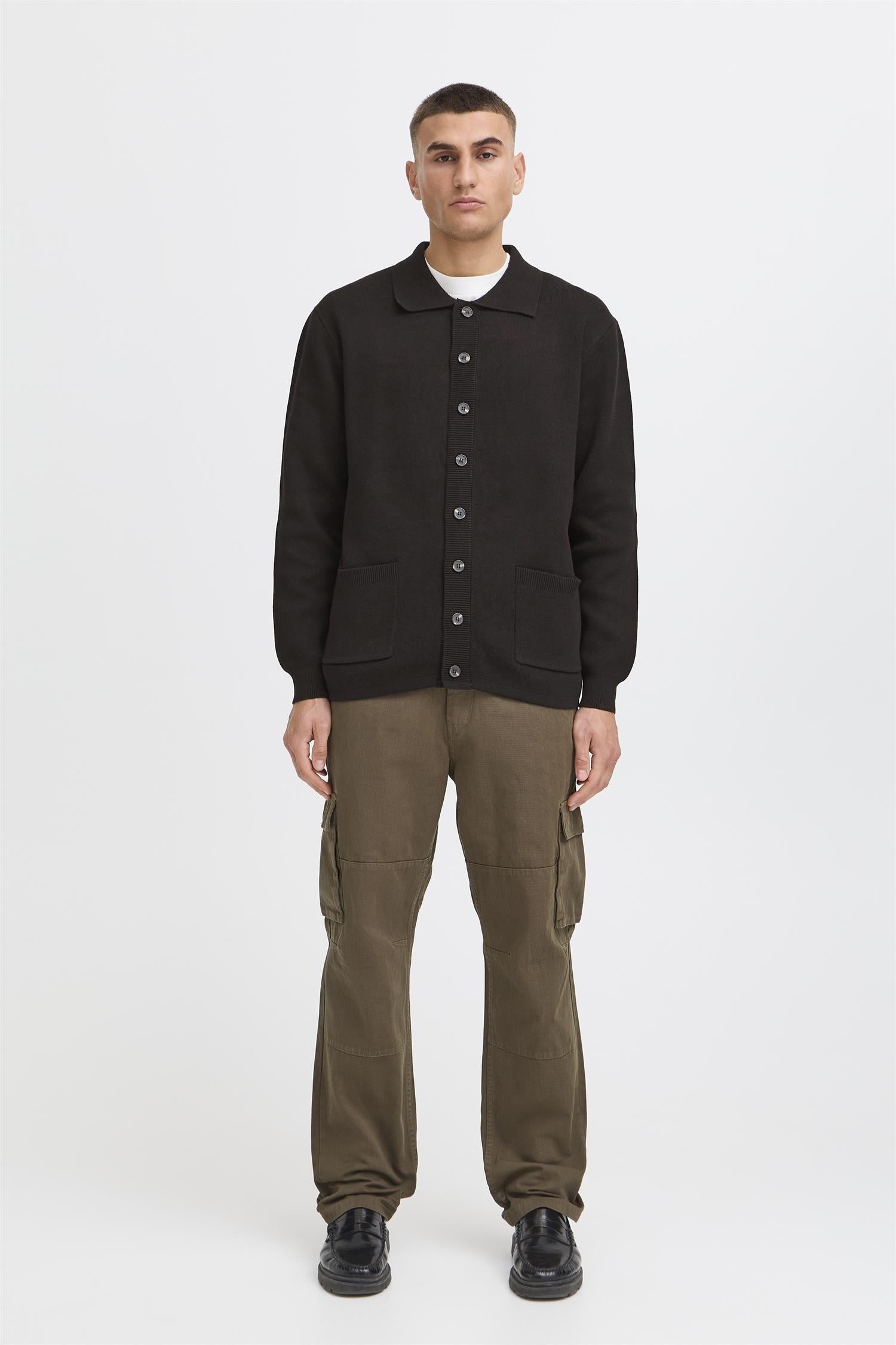 Sdryker Cardigan True Black