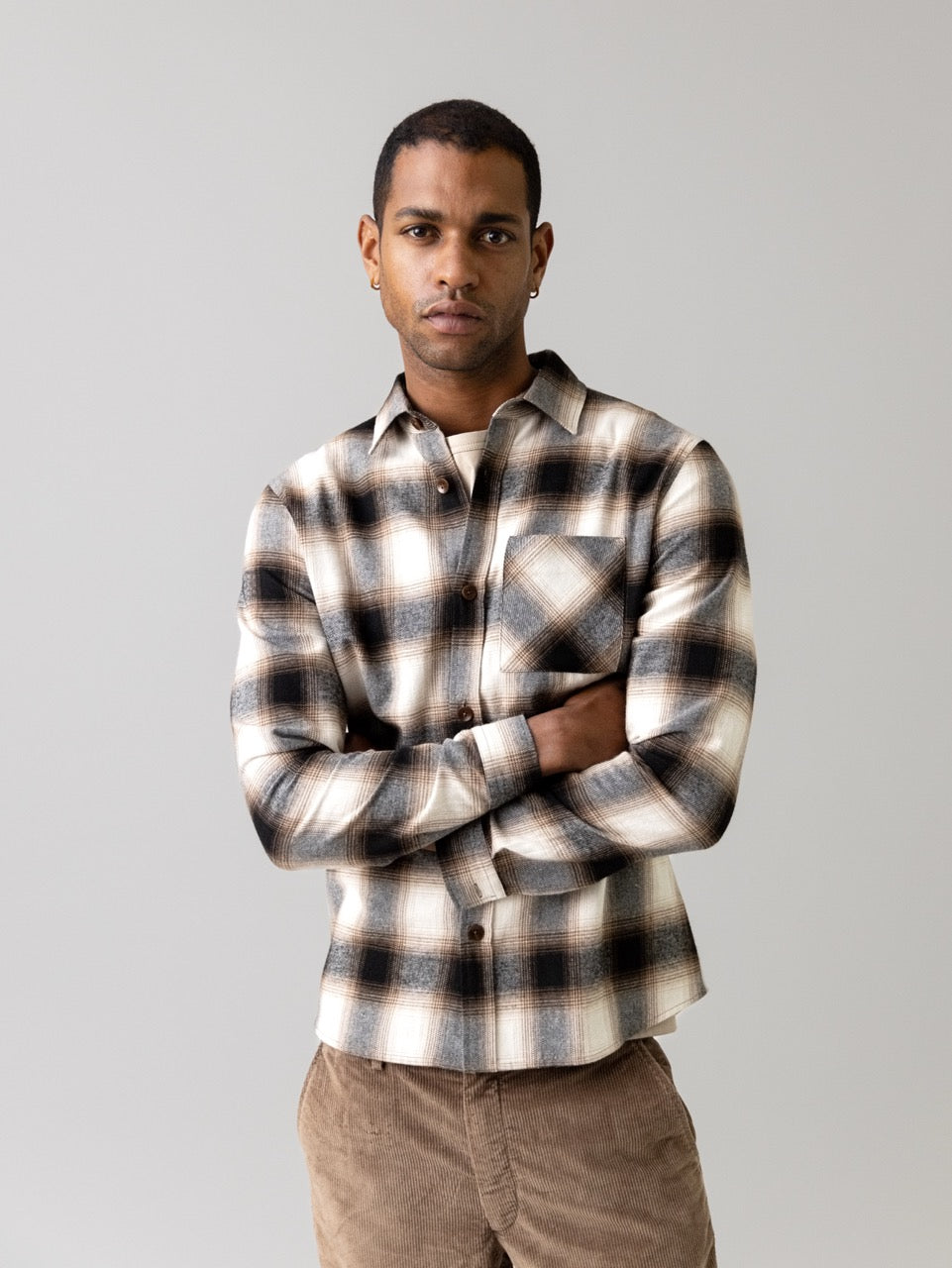 MMGDavid Hang Overshirt Aluminum