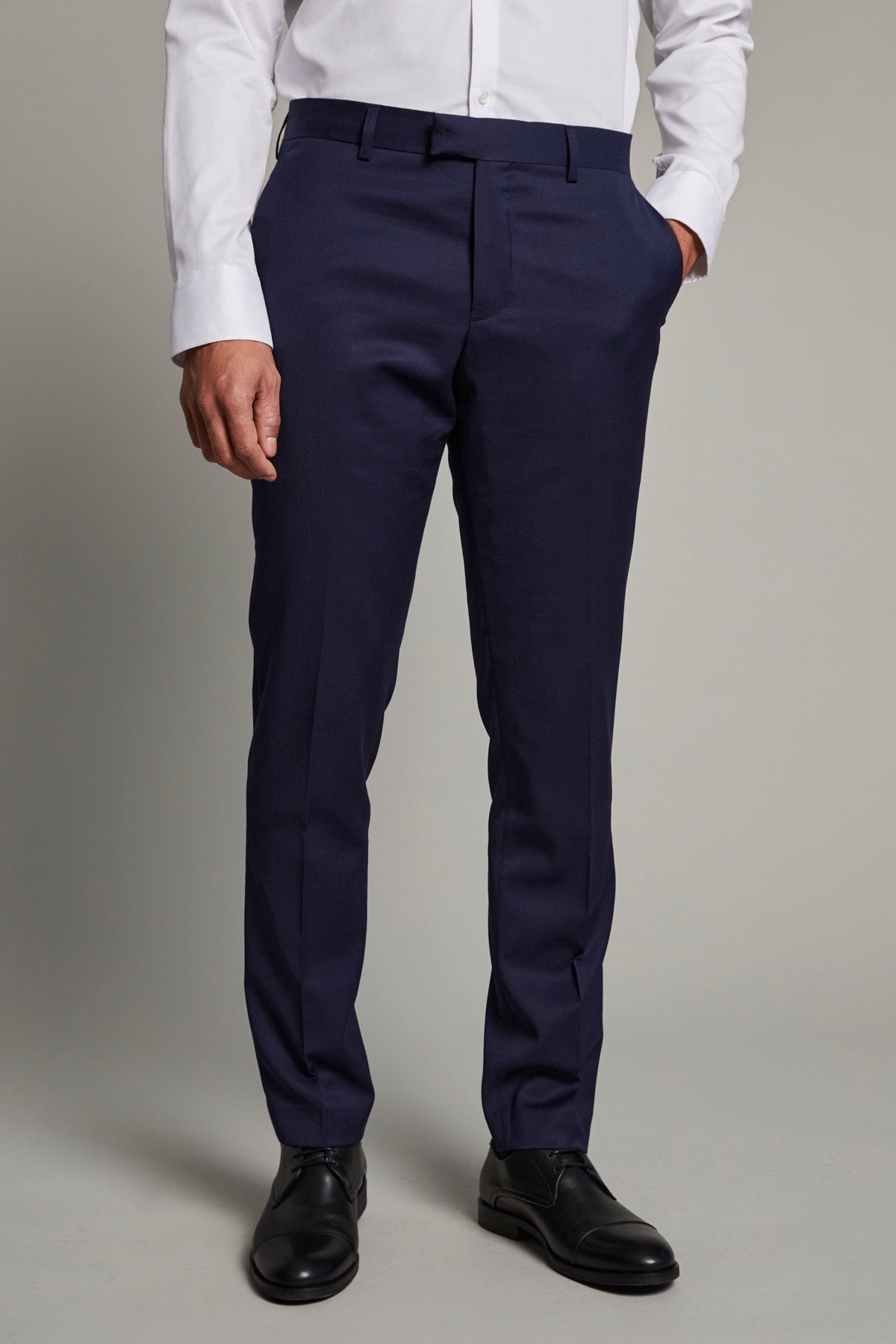 Las Stretch Suit Pants Dark Navy