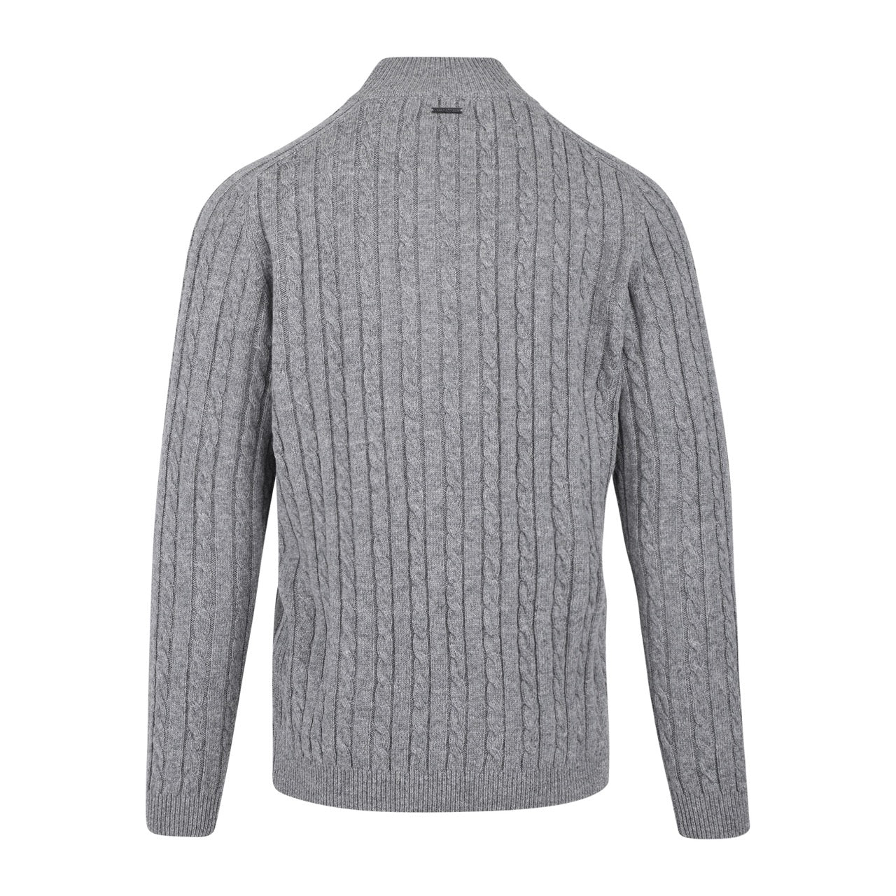 Walt Half-zip Grey Melange