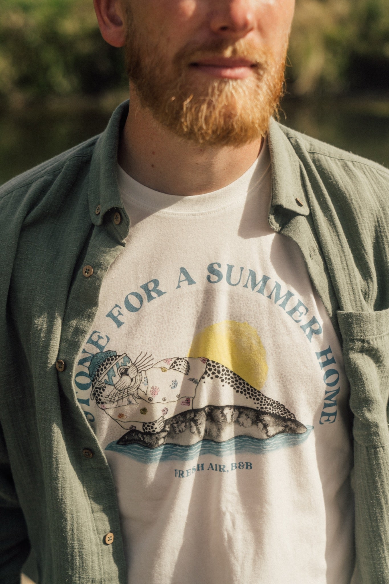 Vacation stone T-shirt Starwhite