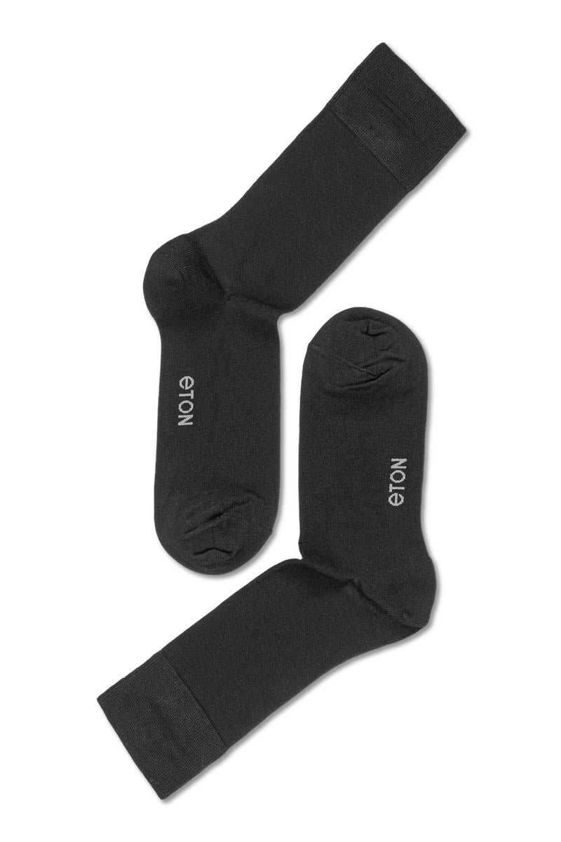 Eton Bamboo Socks Black