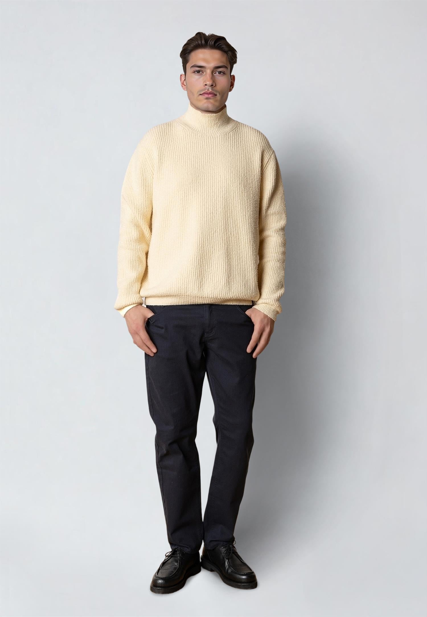 Pepe Turtleneck Knit Ecru