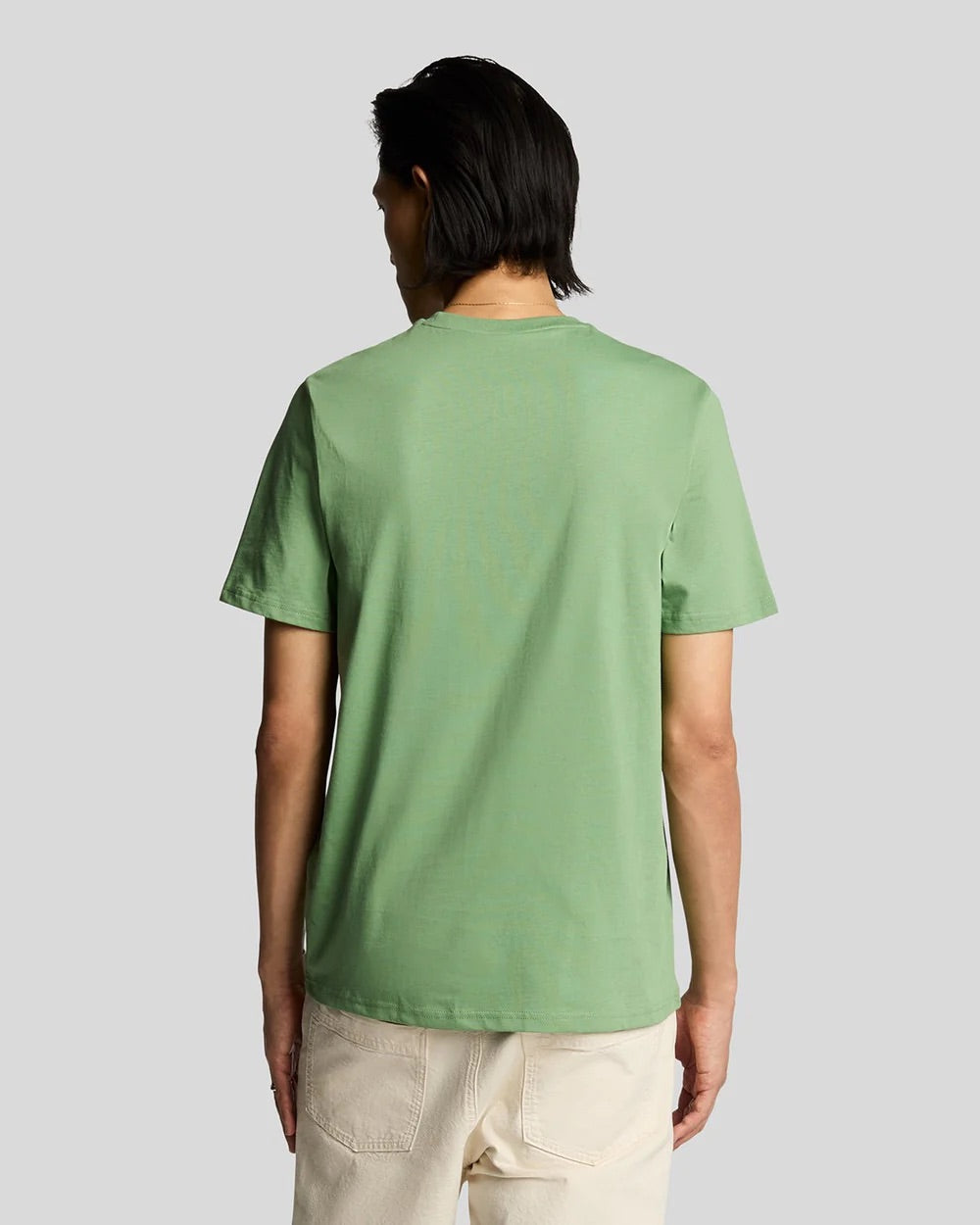 Plain T- Shirt Smoke Green