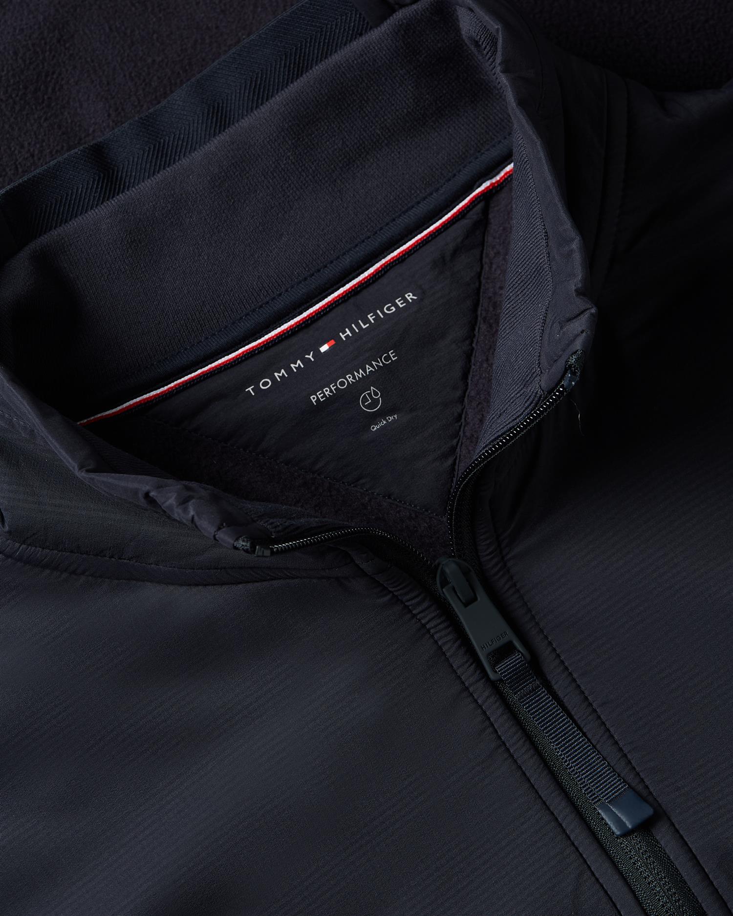 Tommy Logo Mockneck Desert Sky