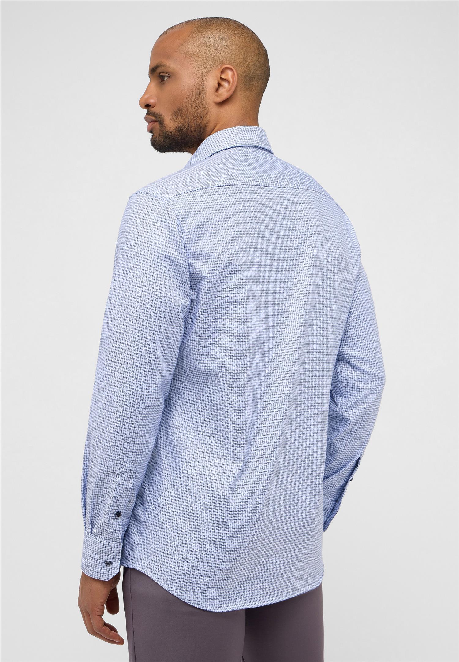 Shirt twill Modern fit long sleeve Blue