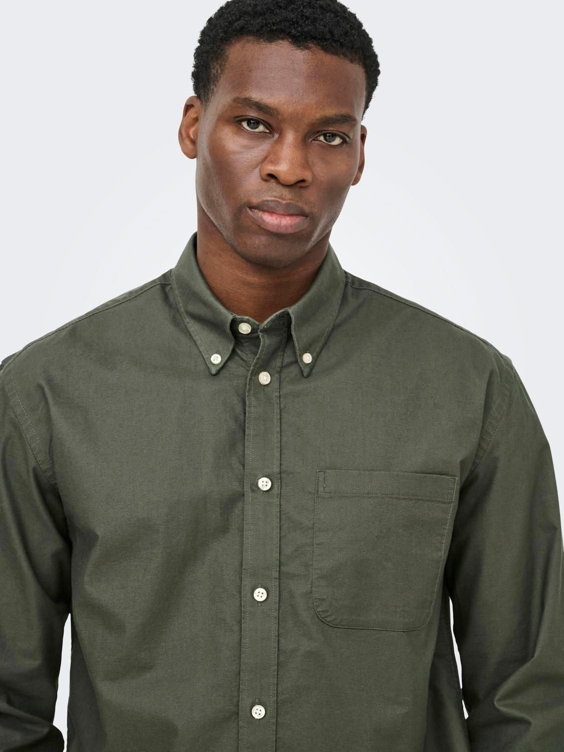 Onsoxford Ls Shirt Frml Noos Kambaba