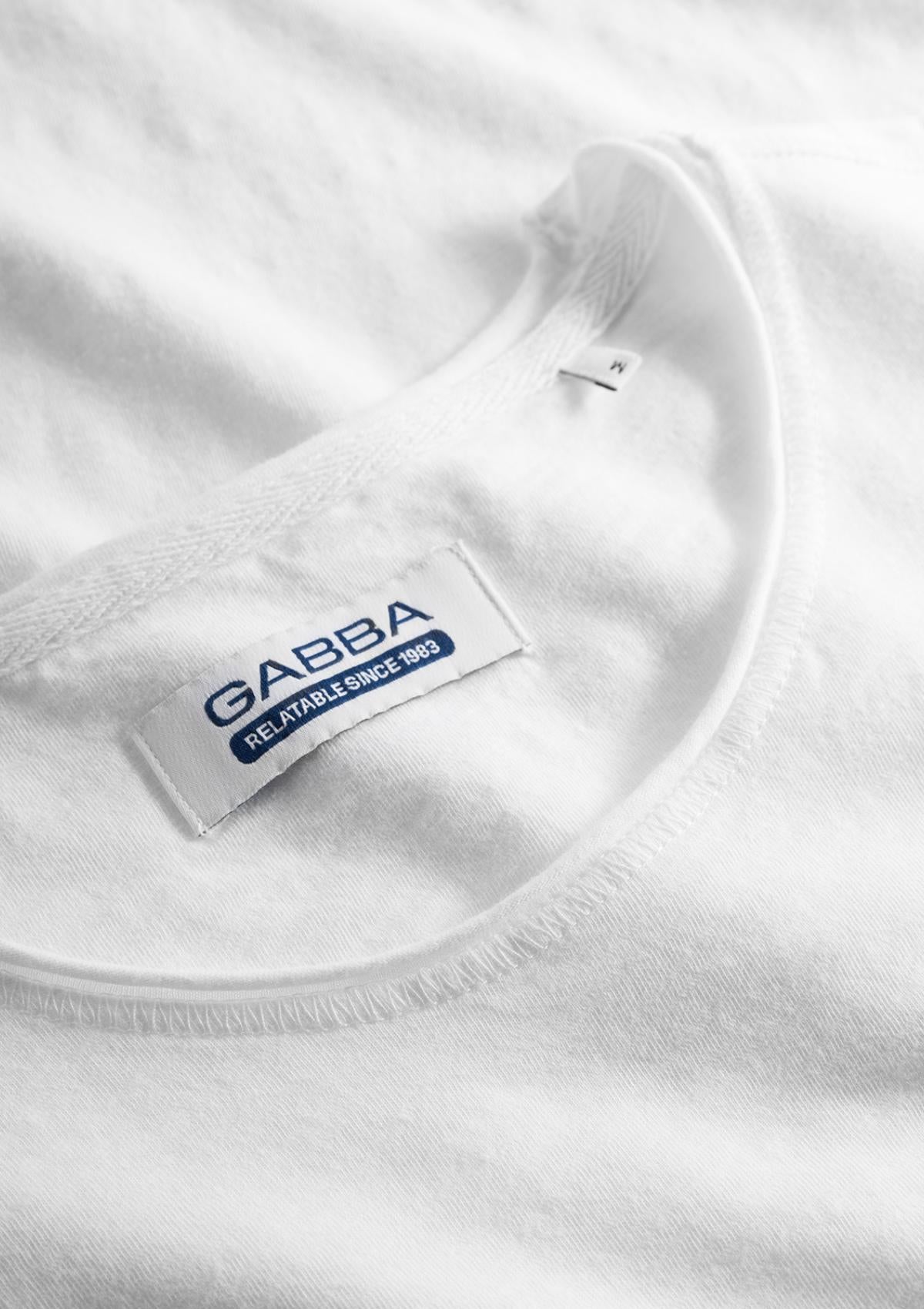 Gabba Konrad Slub Tee White