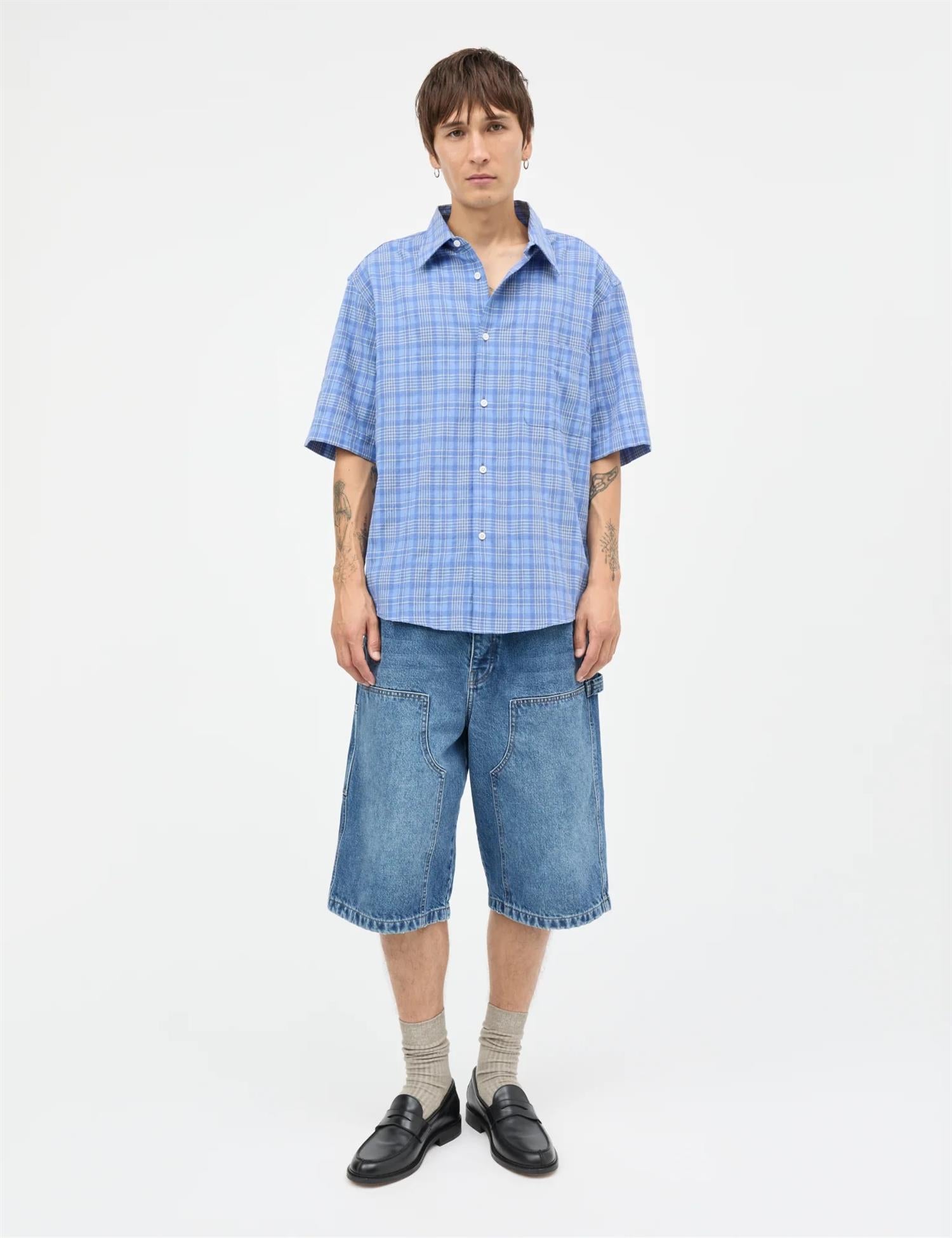 Game bak Oskar Shirt SS Bright Cobalt