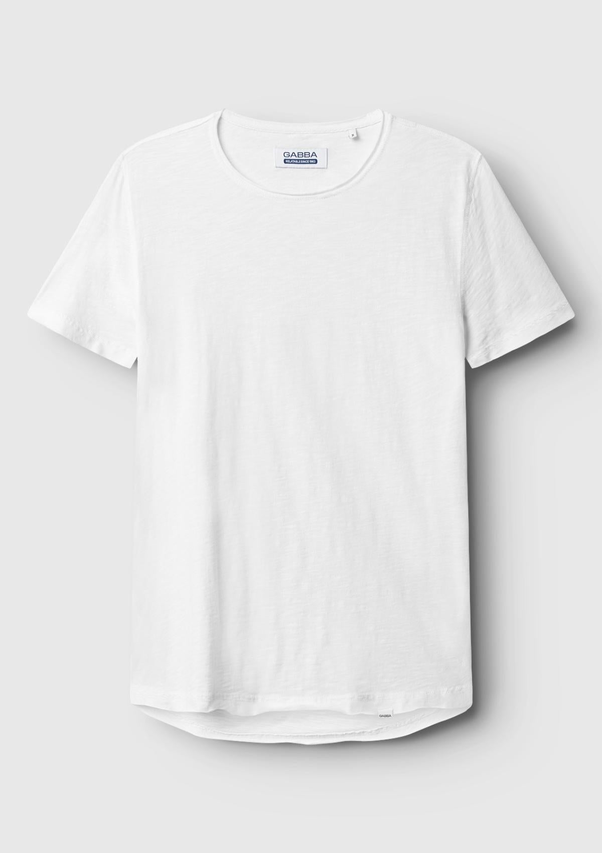 Gabba Konrad Slub Tee White