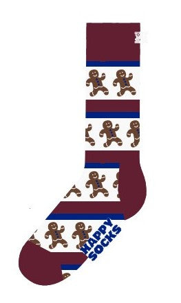 Gingerbread Stripe Sock