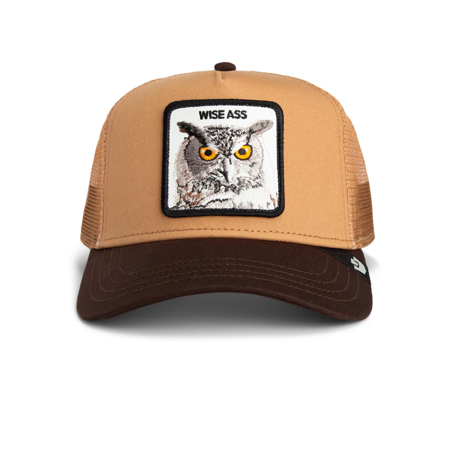 Wise Ass Trucker Camel Brown