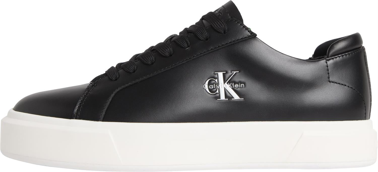 Basket Cupsole Laceup Lth Ml Black