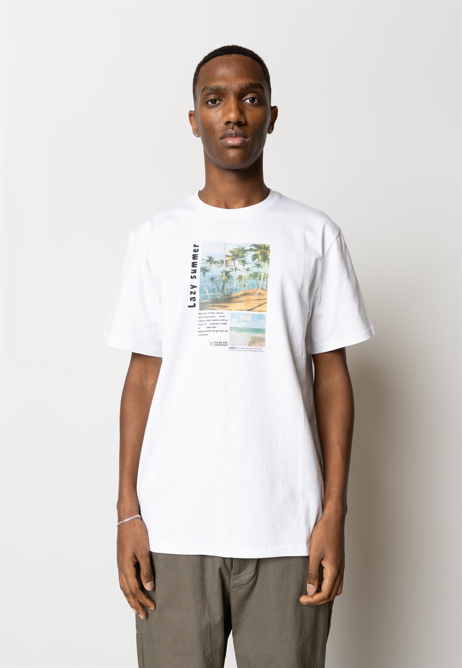 Keaton Organic tee White