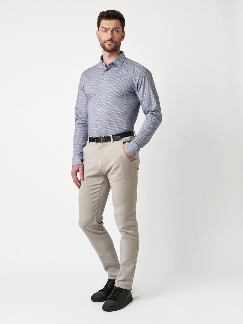 Casual modern BD 1/1 Cognac Blue