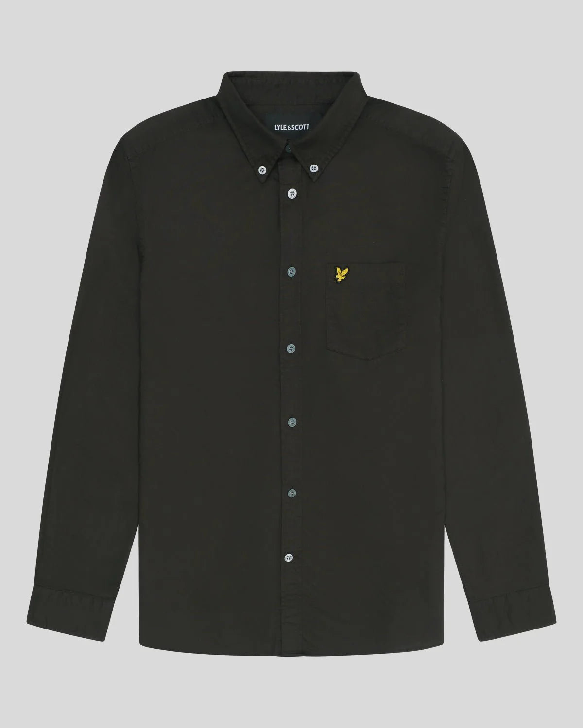 Plain Oxford Shirt Gunmetal