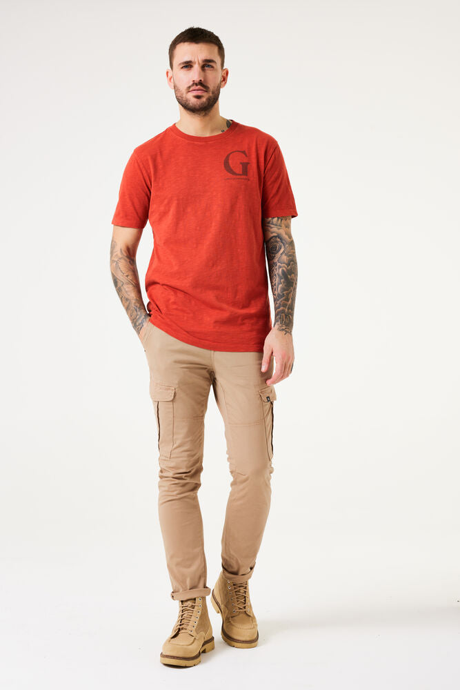 X41201 men`s T-shirt SS Carminc