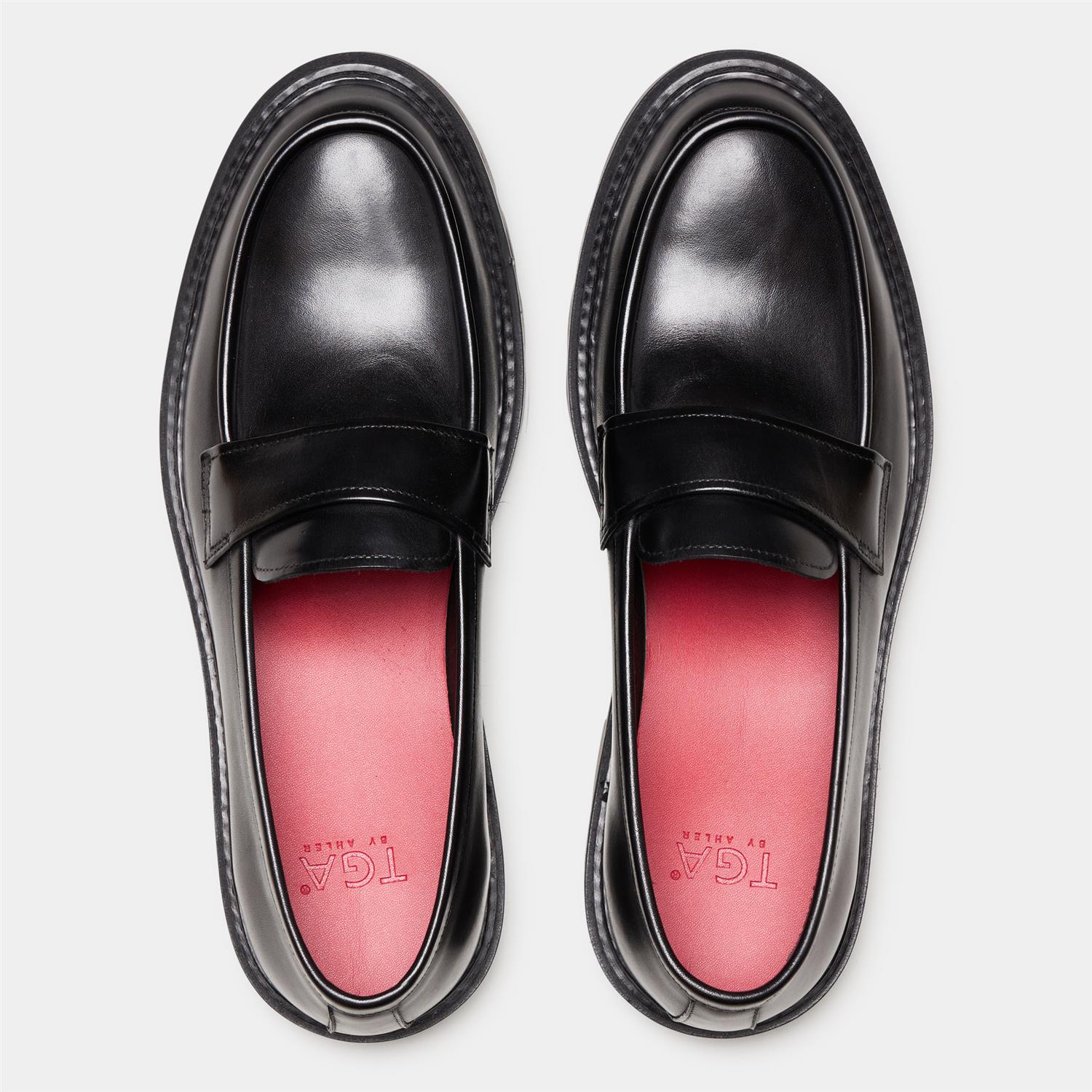 T23-4001 Loafer Shoe Black