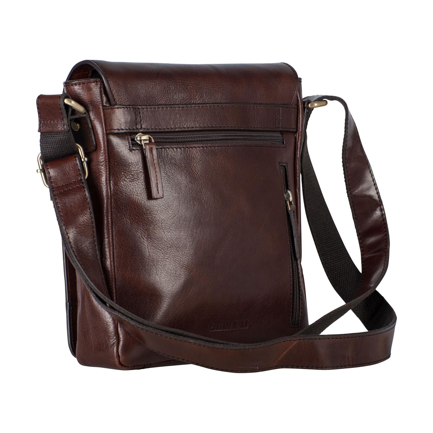 Cambridge Shoulder Bag S Red Brown