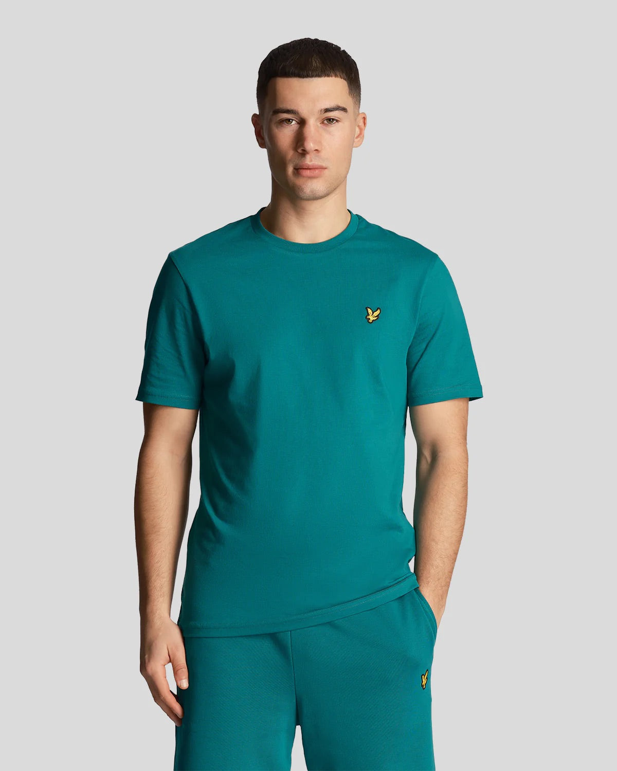 Plain T-Shirt Court Green