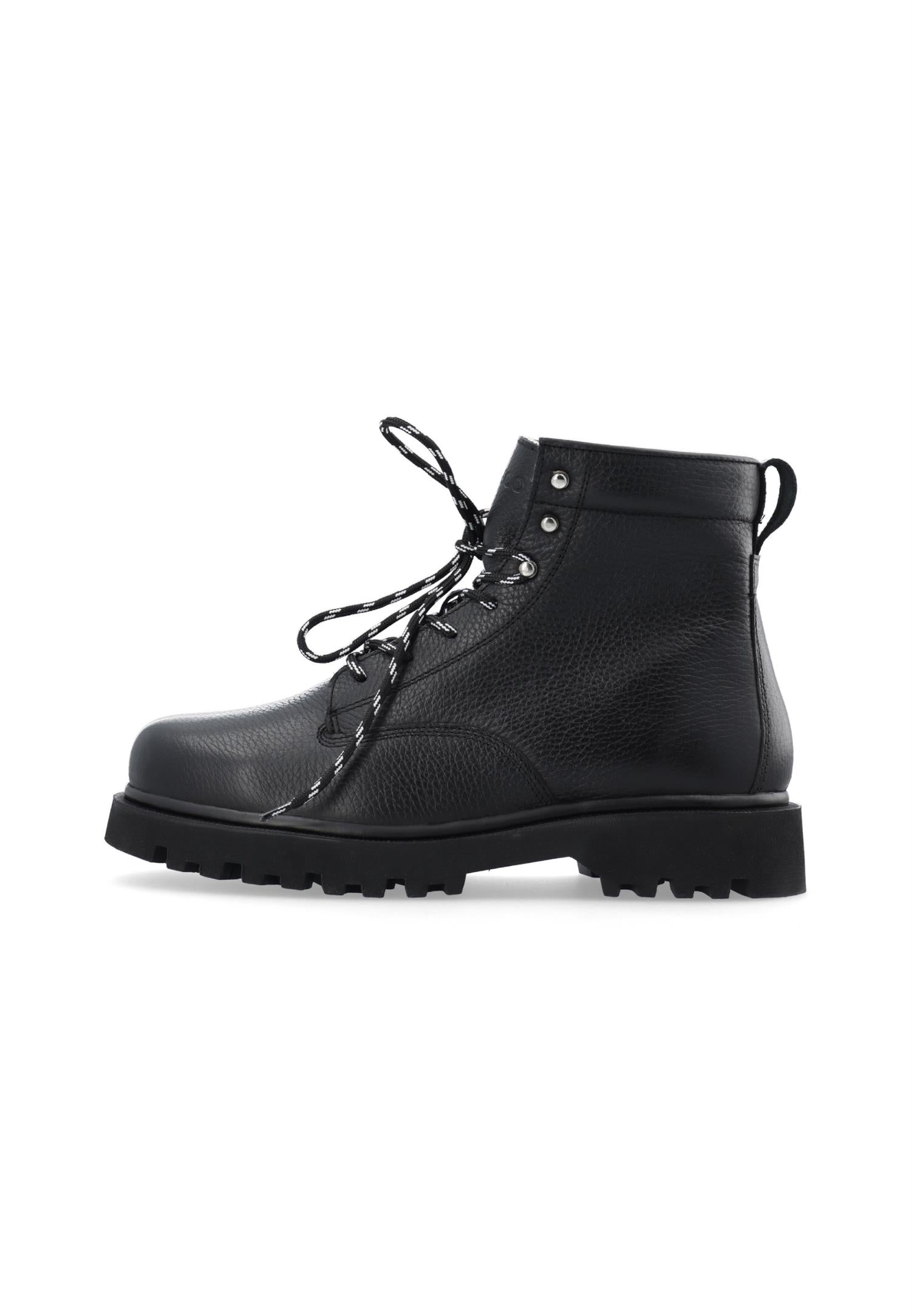 BIAPATRICK Laced Up Boot Black