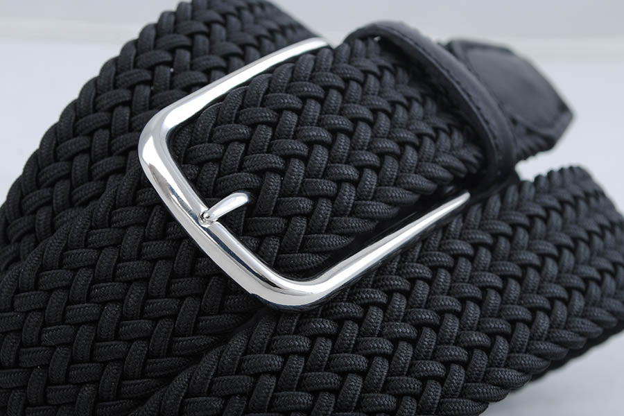 Black ribbon belt Black