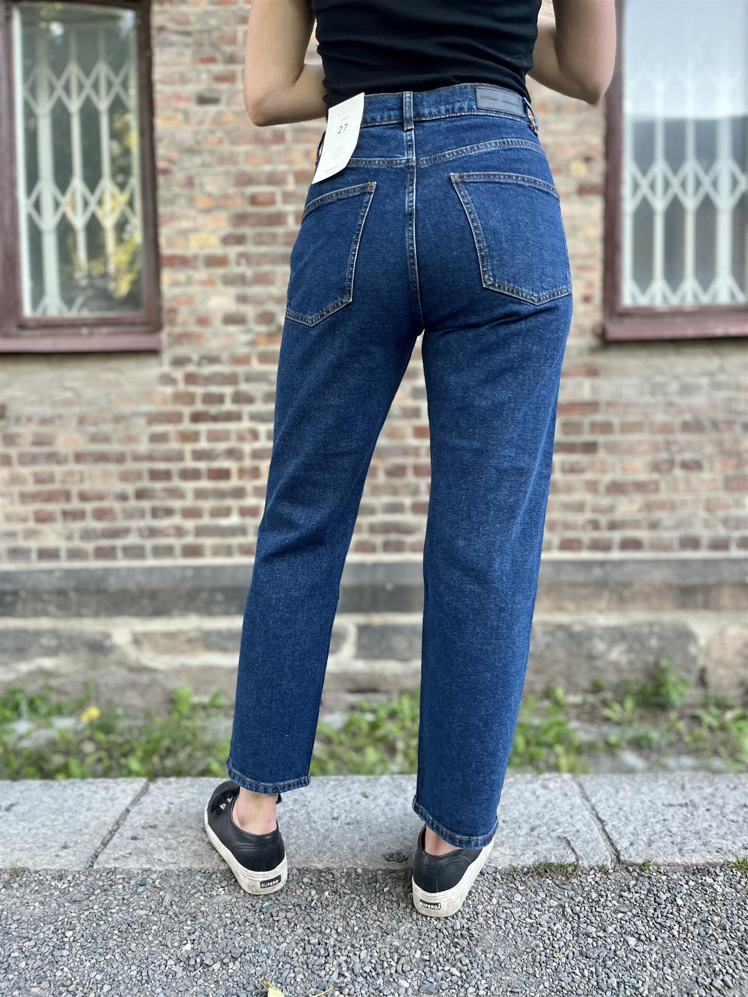 KatelinIW Keza Straight Jeans Blue Denim